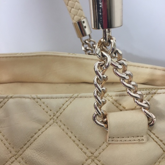 Bebe “Catherine” Butter Yellow Quilted Bag - Picture 6 of 16
